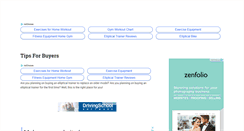 Desktop Screenshot of ellipticaltrainerr.com
